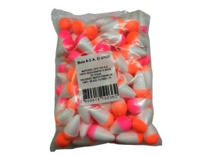 BOIA DE PESCA Nº 03 - PACOTE C/ 100