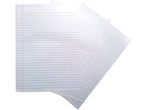 PAPEL ALMAÇO C/PAUTA 200 FLS - TERRA DO SOL