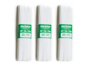 ELASTICO DORLYTEX Nº 14 PCT. C/ 10 PC