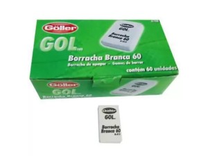 BORRACHA ESCOLAR GOLLER BCA. Nº 60 CX. C/60