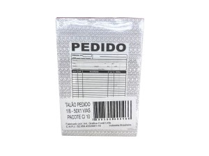 TALAO PEDIDO CORAL 1/8 50X1 VIAS PQ PC C/10