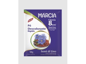 DESCOLORANTE P/CABELOS MARCIA SEMI DI LINO 50GRS