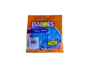 BALAO BOLI BOLI LISO COR IND. C/50 AZ CLA