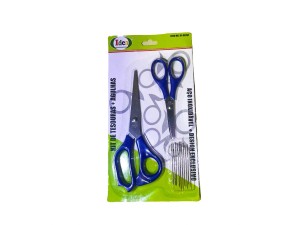 KIT TESOURA IDEA C/2 TESOURAS + AGULHA ID-9879T