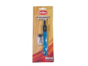 COMPASSO ESCOLAR COLOURS GOLLER COD.5284