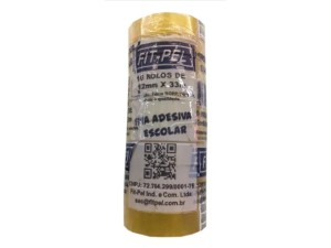 DUREX 12X33 METROS FIT PEL - PT. C/ 10 RL.